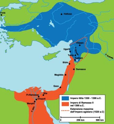 La Battaglia di Kadesh: Un Scontro Titanico tra Due Grandi Imperi dell'Antico Egitto e della Siria-Hittite